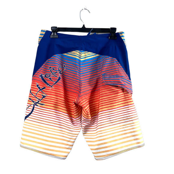 Men's Orange Salt Life Swim Trunks 30 - Picture 2 of 7